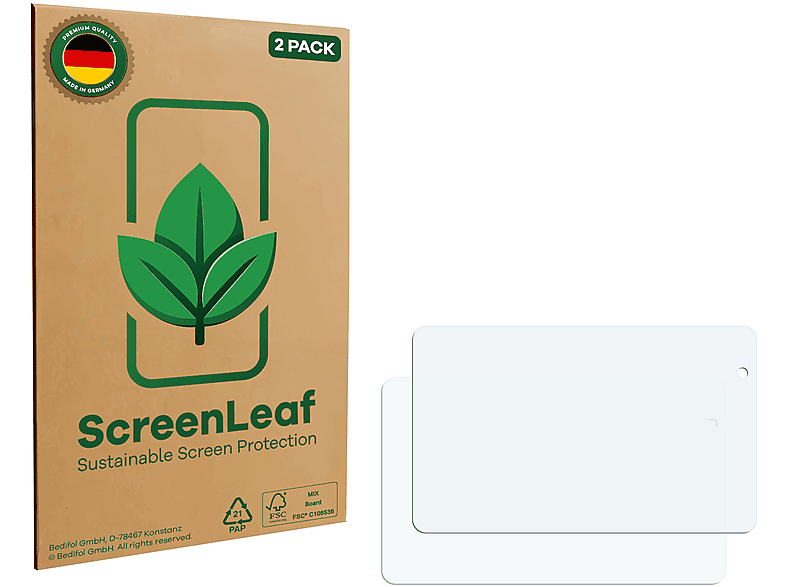 ScreenLeaf Schutzfolie Für Lenovo IdeaPad Duet 3 - Nachhaltiger Displayschutz