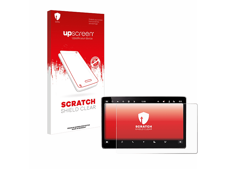upscreen 24 Schermbeschermer voor Standaardmaten met 24.0 inch Display (61 cm) [519 mm x 325 mm, 16:10] Screen Protector Transparant, Antikras