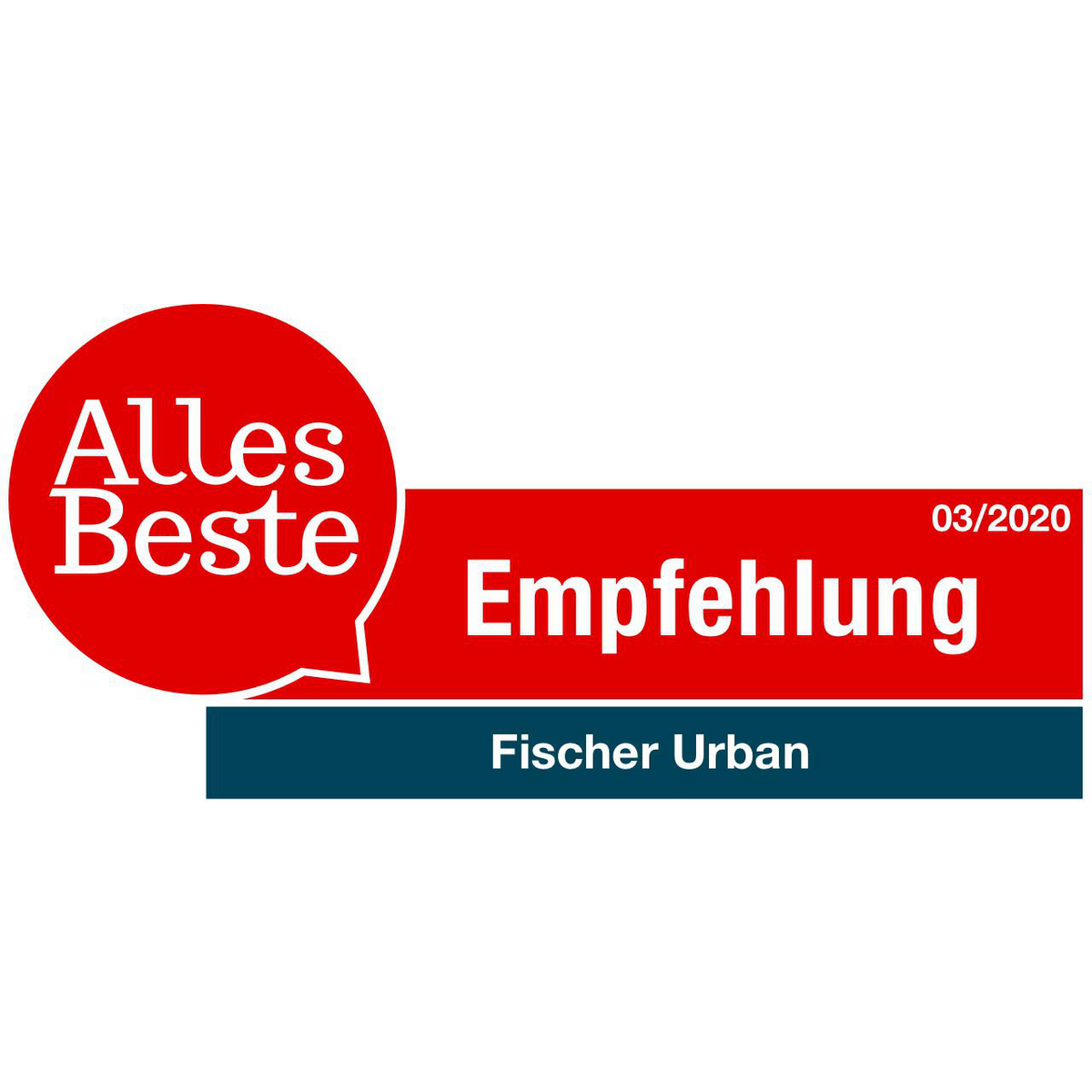 Roter Kreis mit Text 