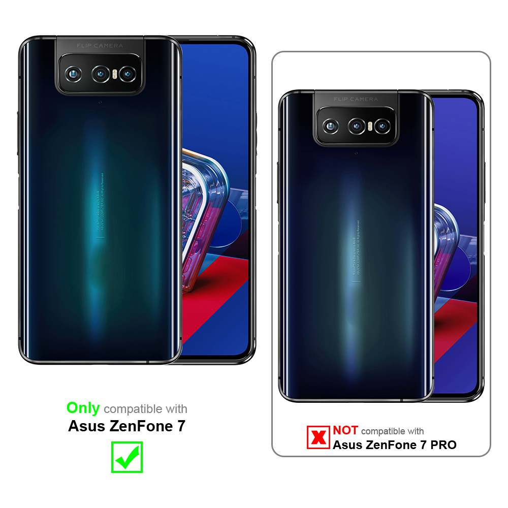 Due smartphone con fotocamera flip, uno compatibile, uno no.