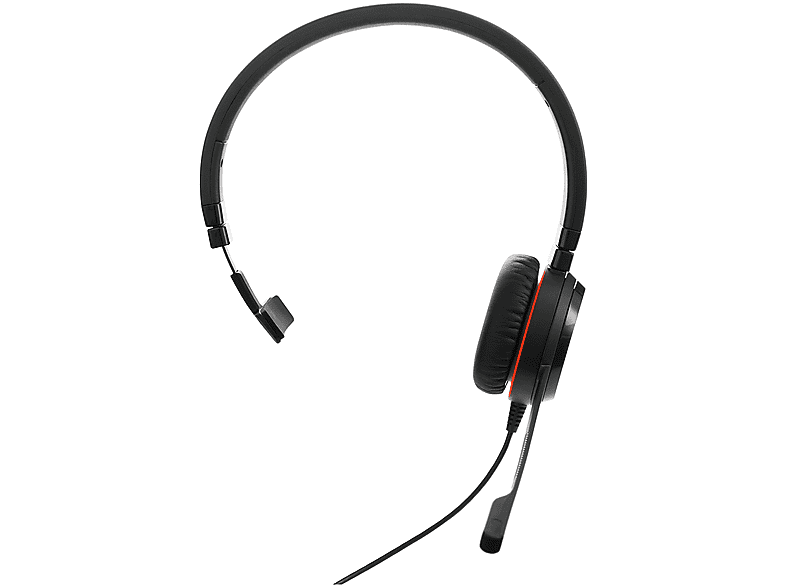 JABRA EVOLVE 20 SE MONO UC USB ACCS C/A ADAPTER LEATHER, Over-ear ...