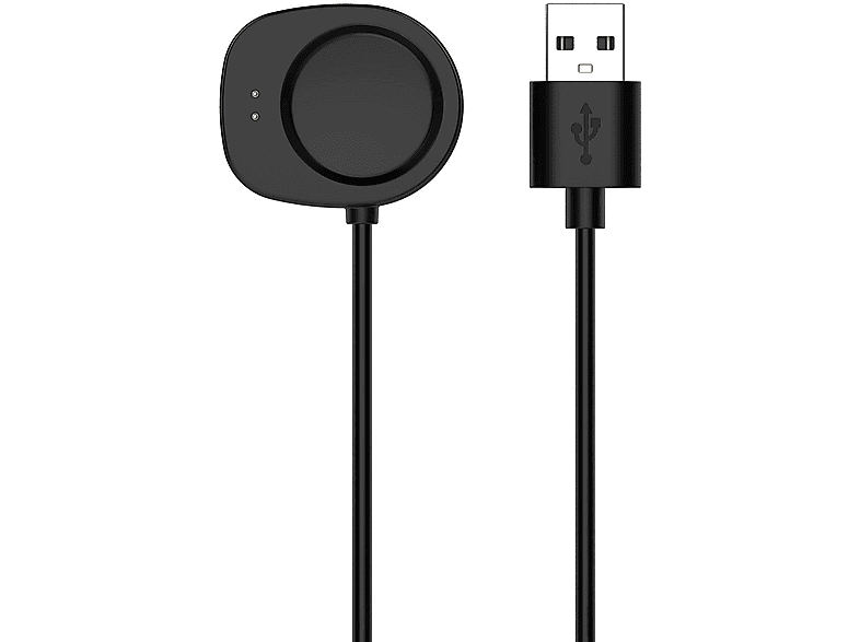 WIGENTO Perfekte Passform - inkl. Ladestation -, Ladekabel, Amazfit, Balance, Schwarz
