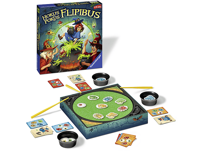 Ravensburger Hokus Pokus Gioco Da Tavolo | Pentolone Magico Per Bambini 6+, 2-3 Giocatori