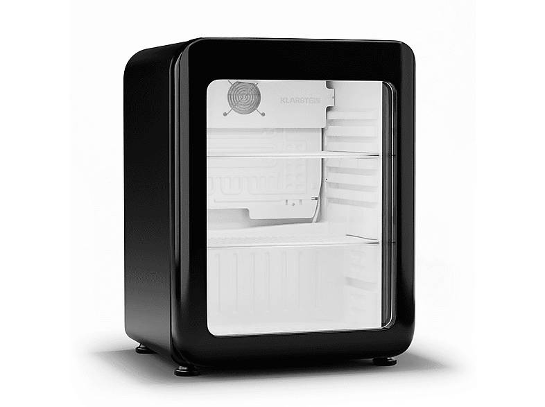 KLARSTEIN Audrey Evo Beverage cooler 68 Getränkekühlschrank (C, 67 cm hoch, Schwarz)