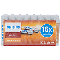 MediaMarkt PHILIPS Longlife AAA Batterij aanbieding