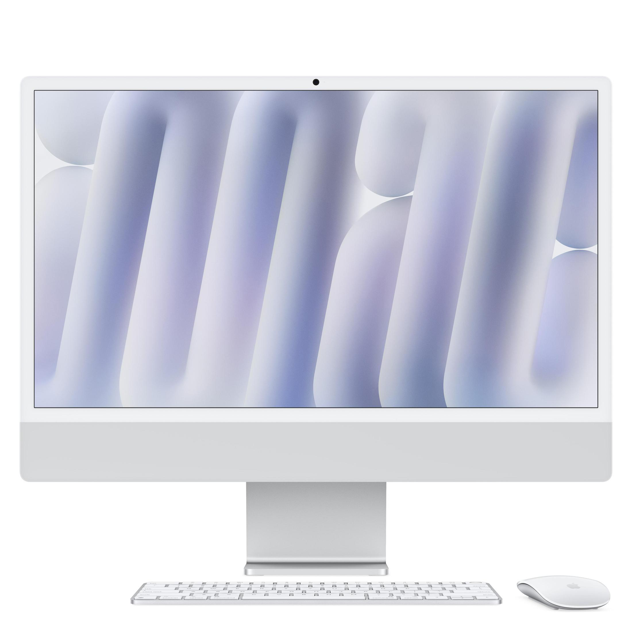 APPLE iMac (2024), MWV33D/A, All-in-One PC mit 23.5 Zoll Display