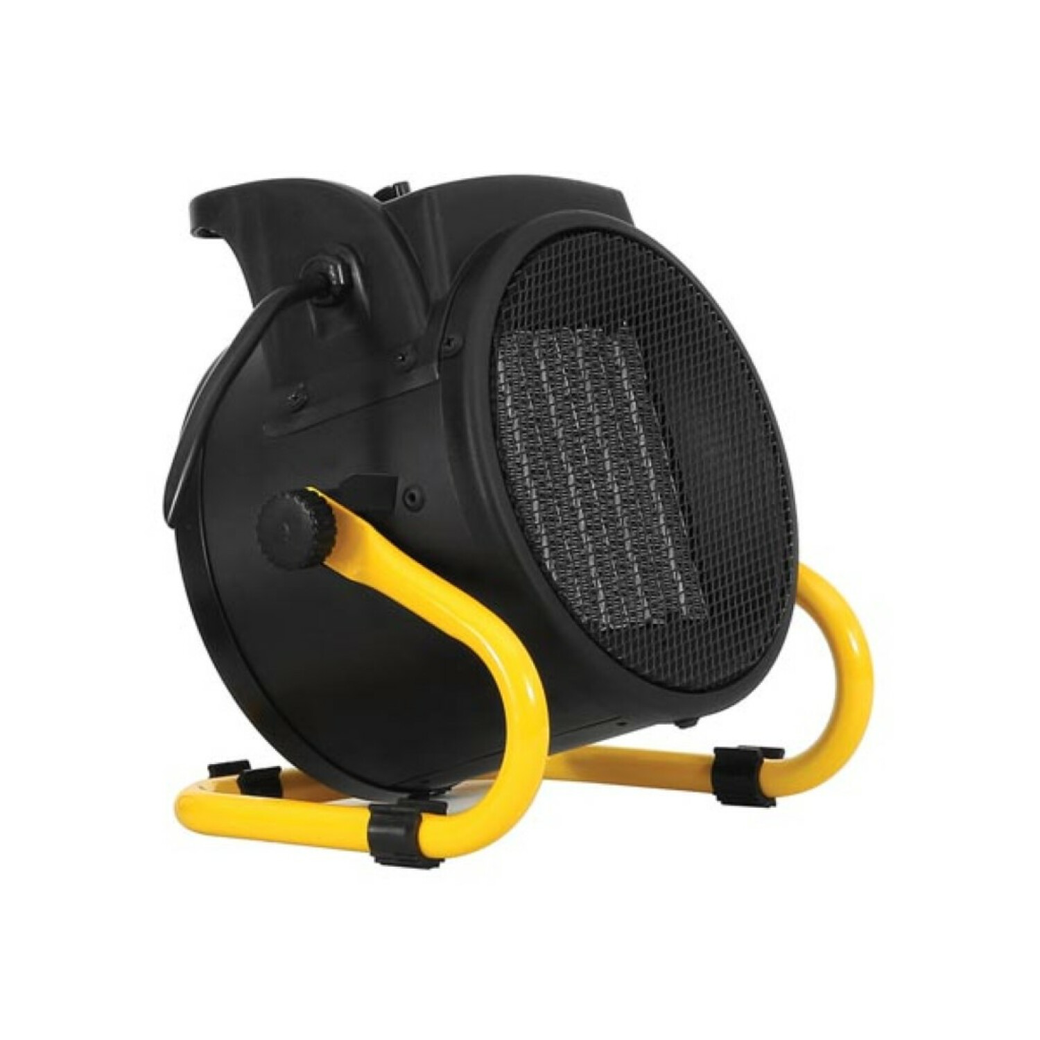 Masko® Riscaldatore elettrico termoventilatore 5 KW con termostato integrato, 5000 Watt, 3 livelli di riscaldamento, per uso interno ed esterno, protezione da sovraccarico