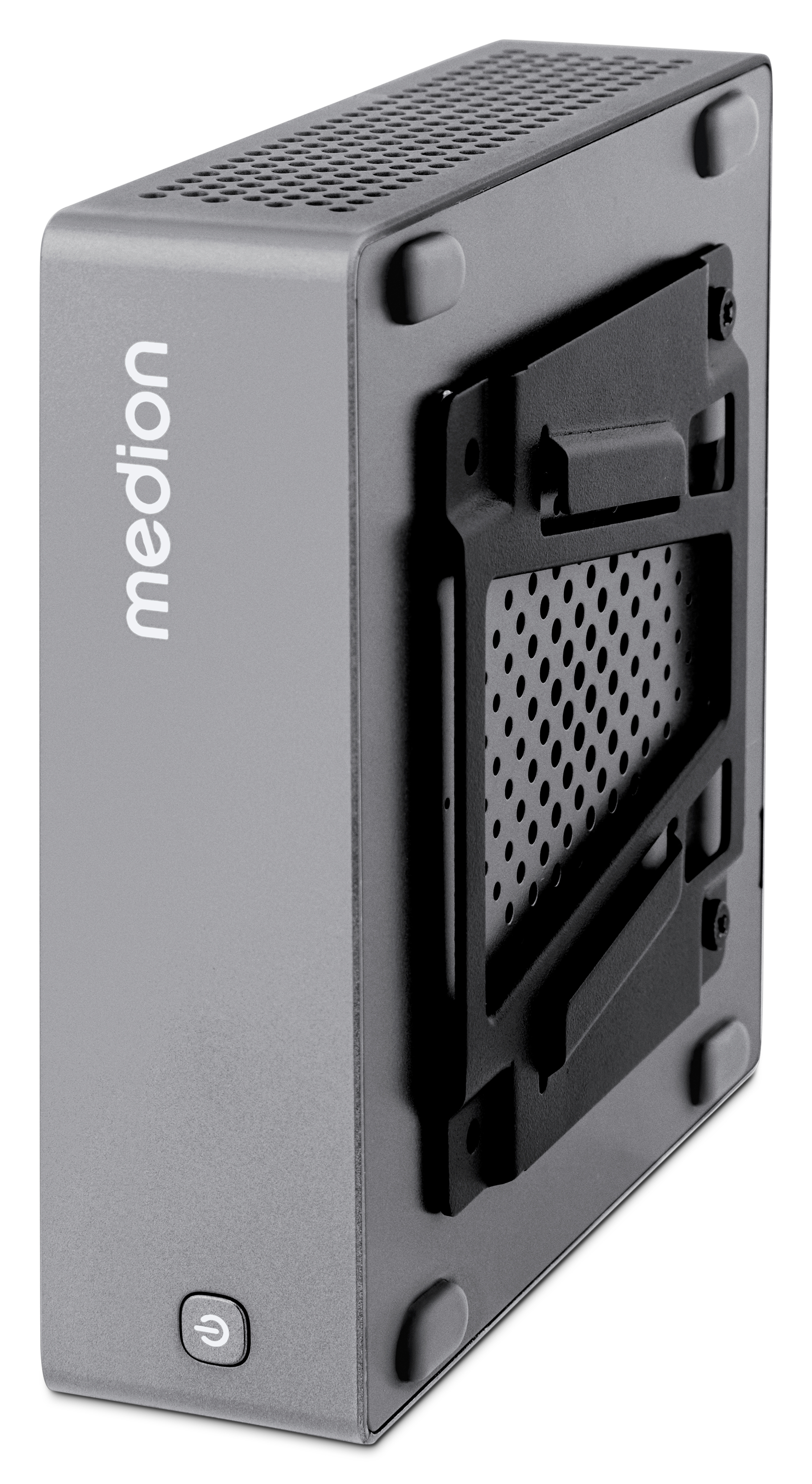 MEDION MINI DESKTOP S06E Mini PC Barebone Intel N100 Wi-Fi 6 HDMI DP 36W, Intel®, Intel N100, UHD Graphics, RAM 0 GB, 0 GB SSD