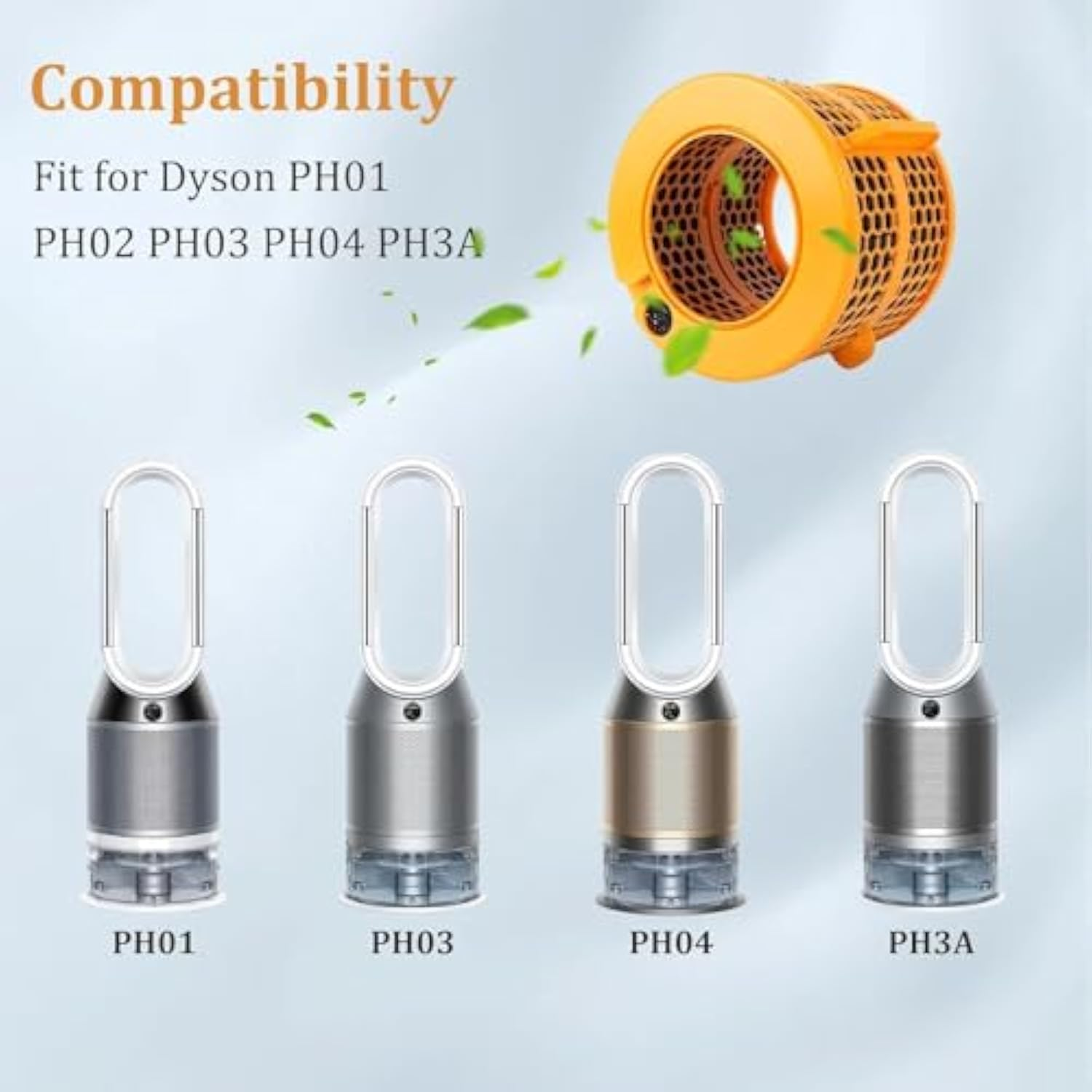 Vendita Filtro di ricambio HEPA per purificatori d'aria compatibile Dyson 968125-03