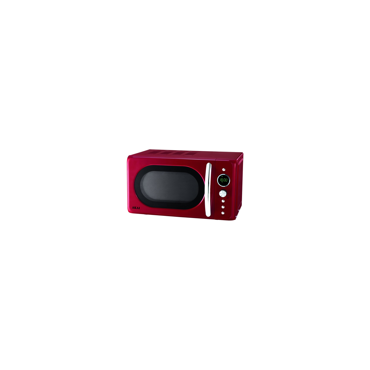 MICROONDE + GRILL AKAI MW203, capacità 20 l, potenza microonde max 1200 W, Funzione grill, Potenza grill 900 W, Rosso
