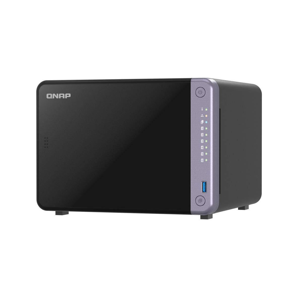 QNAP TS-632X-4Gb Ram 6 HDD Yuvalı Tower NAS