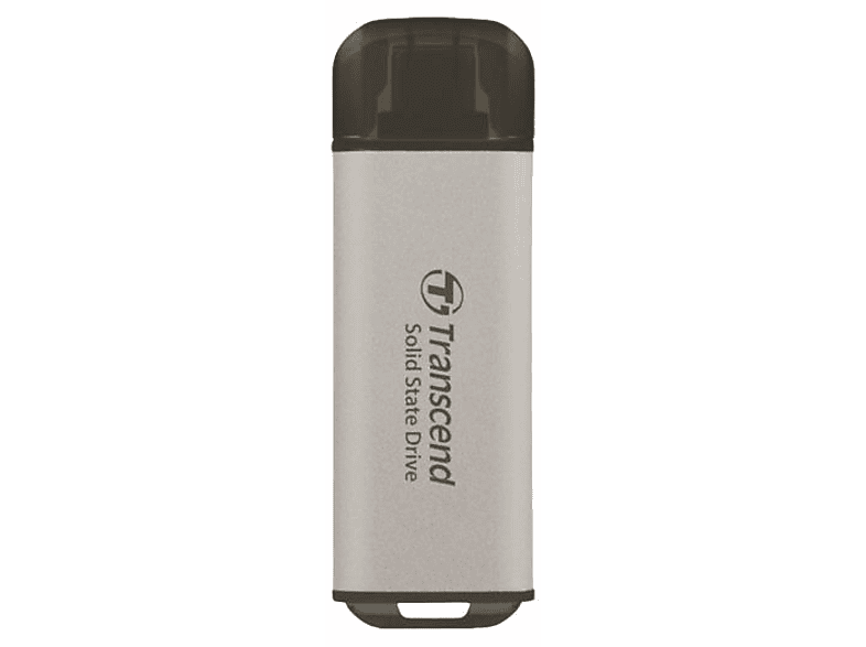 TRANSCEND TRANSCEND ESD300S 512GB External SSD USB Eingabe / Ausgabe Festplatten Externe, 512 GB SSD, Flash, extern, Silber