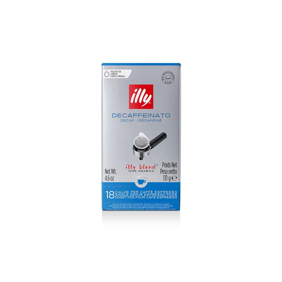 Cialde Illy Decaffeinato, 18 pezzi, 131g.