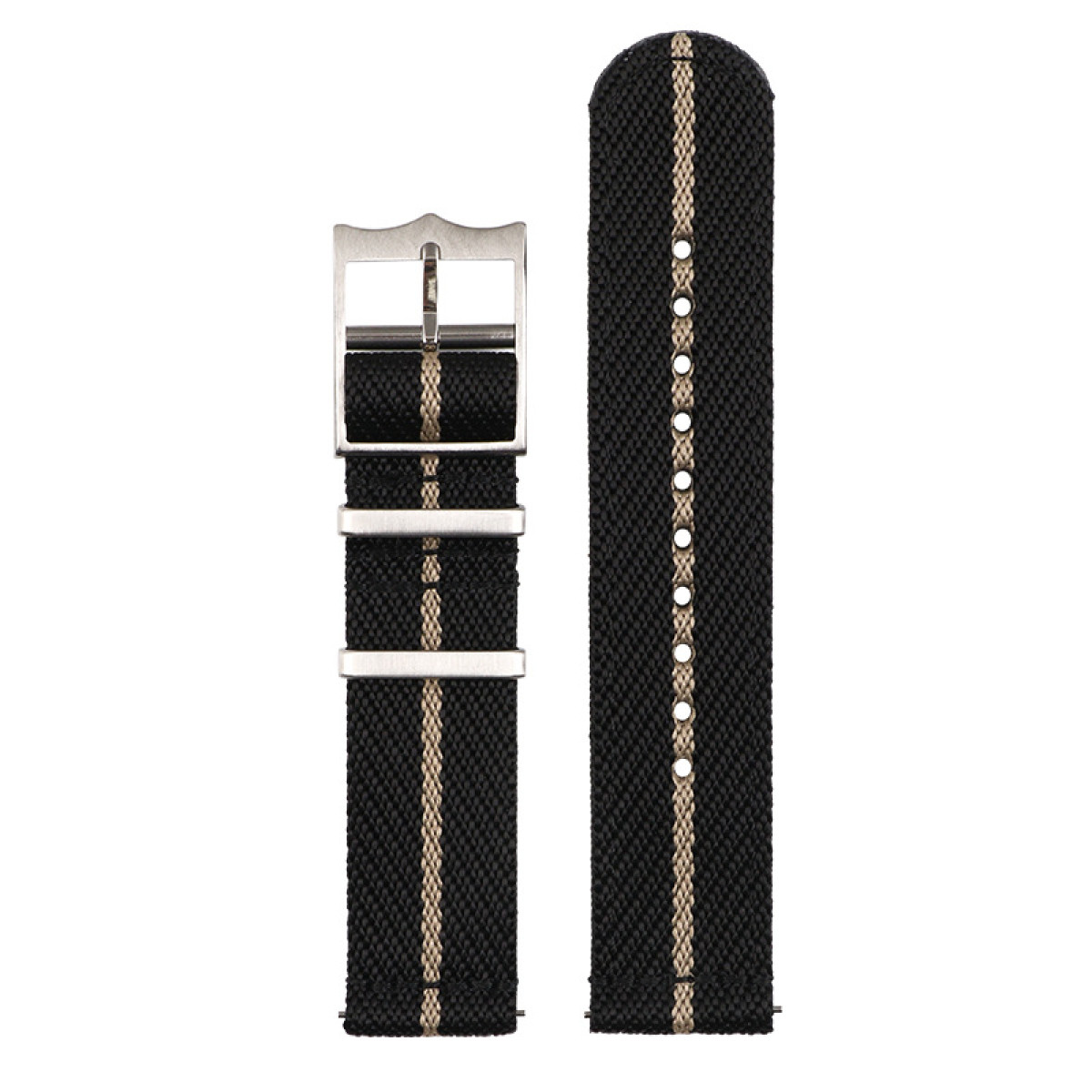 Alligator/Krokodil Uhrenarmbänder Flach Oder Leicht Gepolstert 18mm