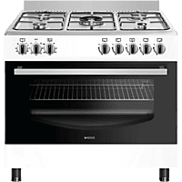 MediaMarkt WIGGO WO-E905R(WX) Fornuis aanbieding
