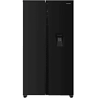 MediaMarkt HEINNER HSBS-H439NFBKWDE++ Side-by-Side Zwart aanbieding