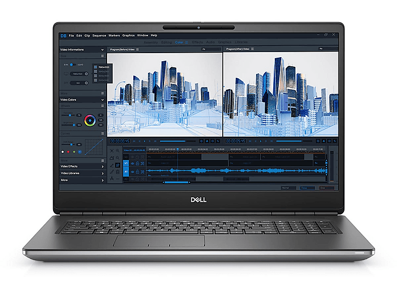 DELL Precision 7760, Laptop, mit 17,3 Zoll Display, Intel® Core