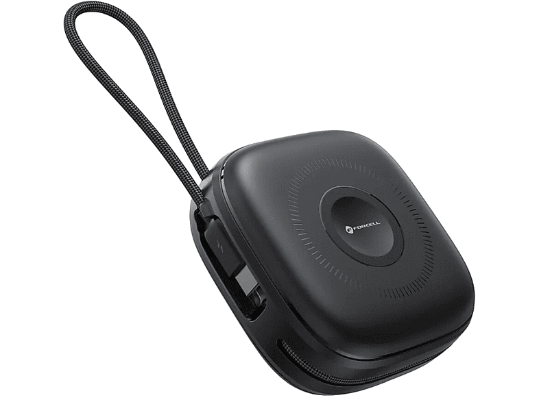 FORCELL PD3.1 QC3.0 3A 22,5W 10000 mAh Powerbank 10000 mAh Schwarz