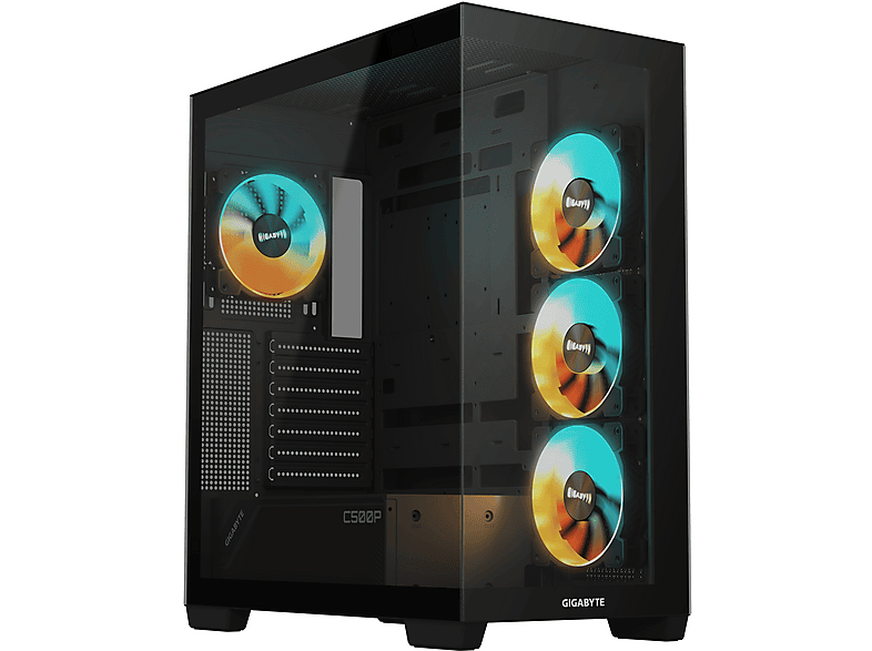 GIGABYTE C500 Panoramic Stealth Glass RGB USB 3.2 ATX Mid Tower Bilgisayar Kasası