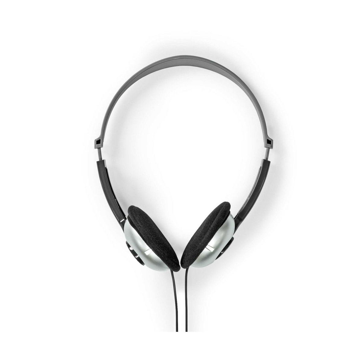Due auricolari con design colorati, isolati su sfondo bianco.