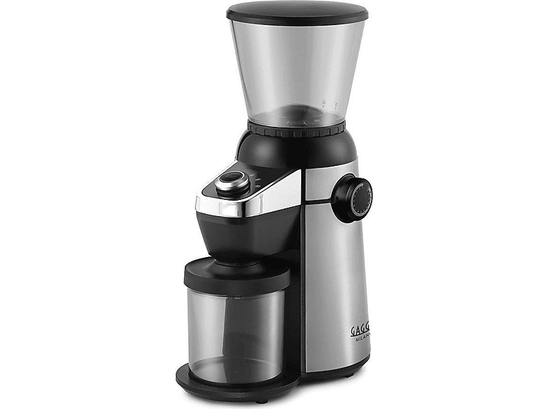 Esperanza EKC002K Macinacaffè Elettrico – Lama In Acciaio Inox, Capacità 50g, Potenza 120-160W, Design Nero Compatto