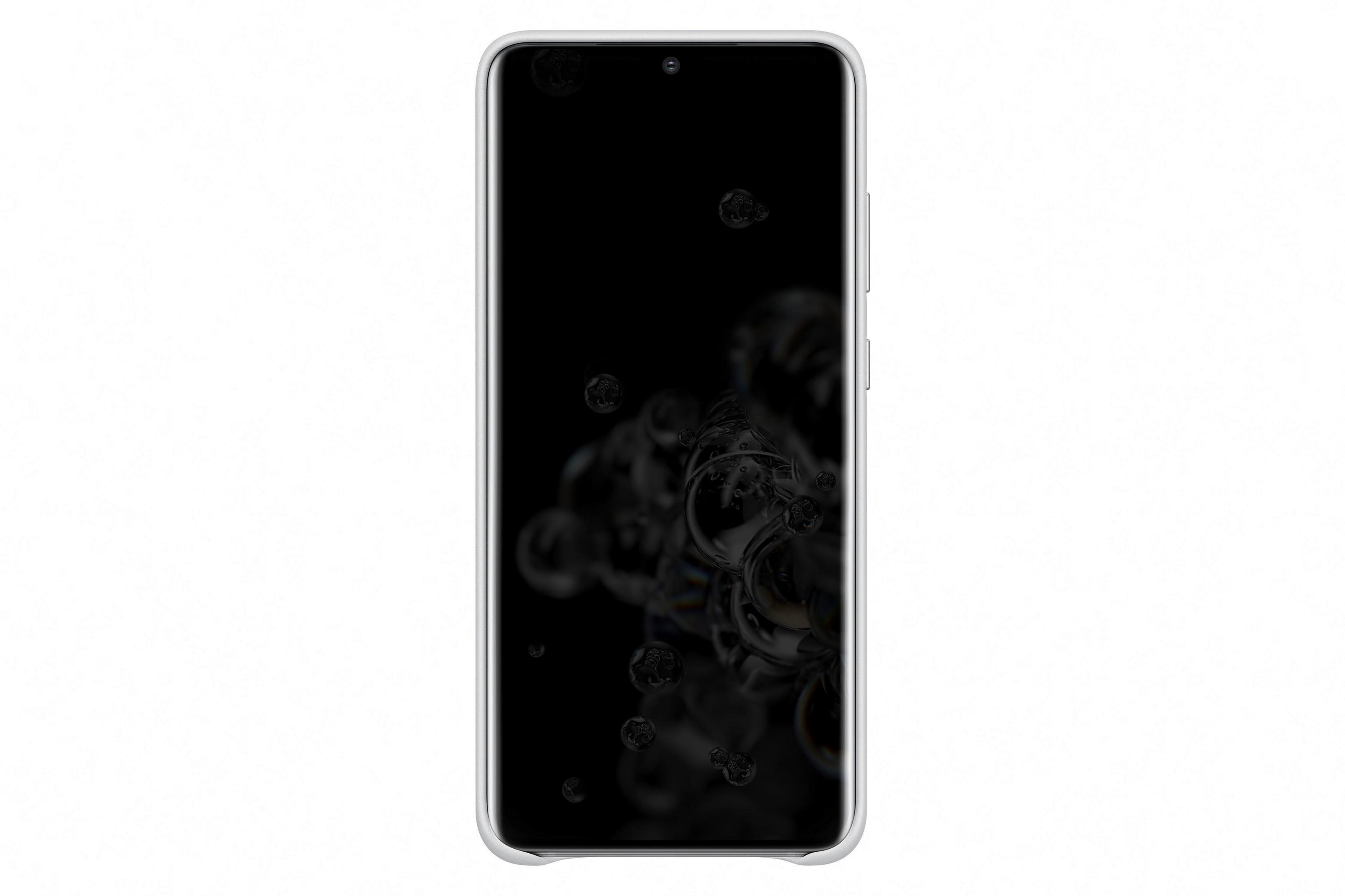Telefono con schermo nero. Si vedono delle bolle sullo schermo.