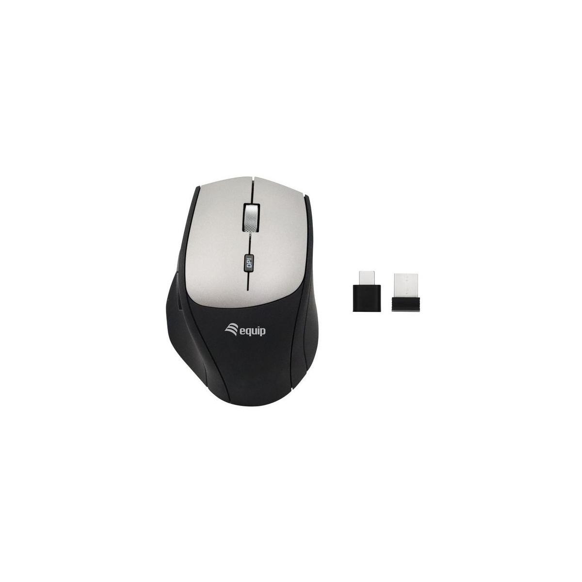 EQUIP 245115 Wireless mouse Black