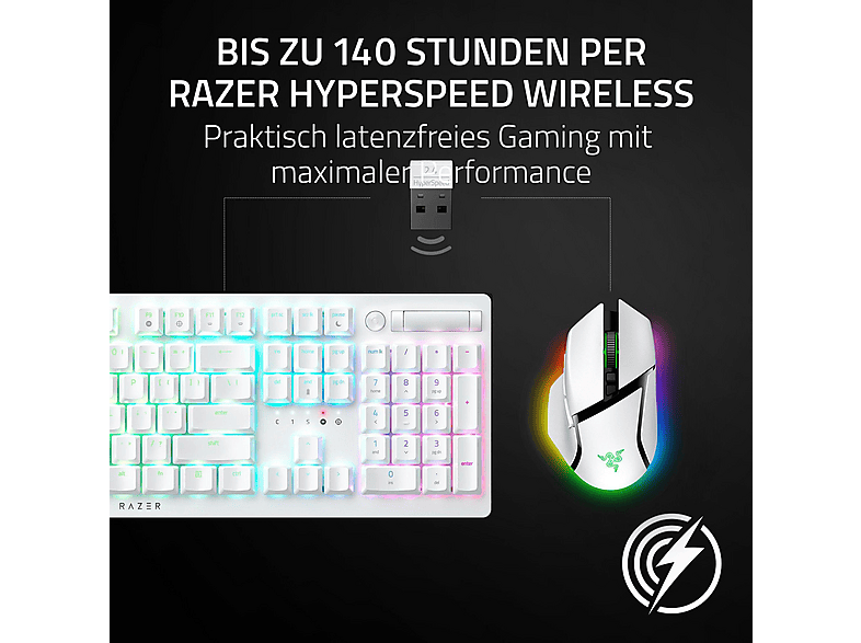 RAZER Basilisk V3 Pro 35K Ergonomic RF Wireless + Bluetooth + USB