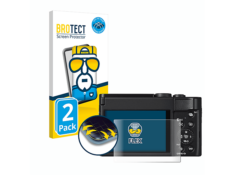 Brotect Protection Ecran Pour Panasonic Lumix DMC-FZ72 (2