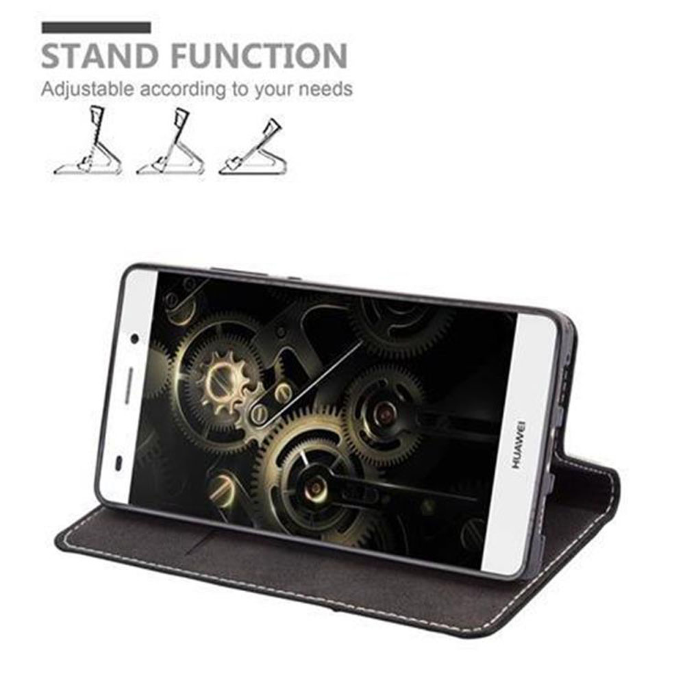 Una custodia per telefono color verde acqua con un guscio in TPU nero, aperta per mostrare una mano e un design floreale.