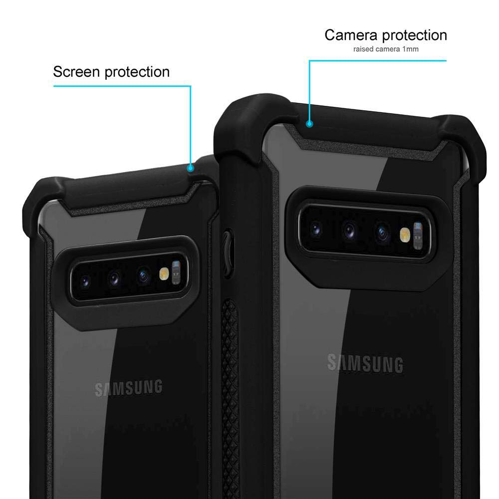 Un telefono in una custodia a portafoglio, con uno slot per carte e una carta di credito.