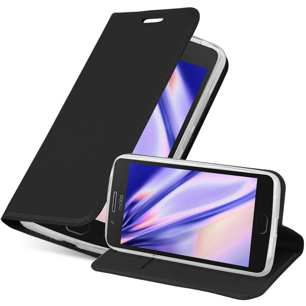 Custodia Portafoglio In Pelle Per Motorola Moto G5S Con Slot E Supporto | Copertina Magnetica