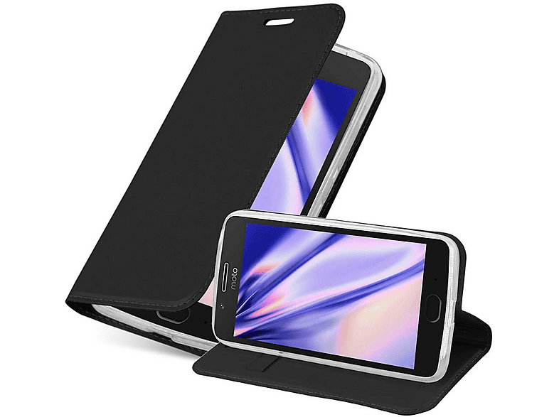 Cadorabo Custodia Libro Portafoglio Per Motorola Moto G5 Plus - Classy Oro Rosa, Con Slot Carte, Supporto E Chiusura Magnetica - 3