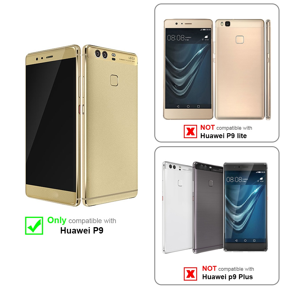 Goldene Telefone, die Kompatibilität zeigen. Eines zeigt die korrekte Kompatibilität, das andere Inkompatibilitäten.