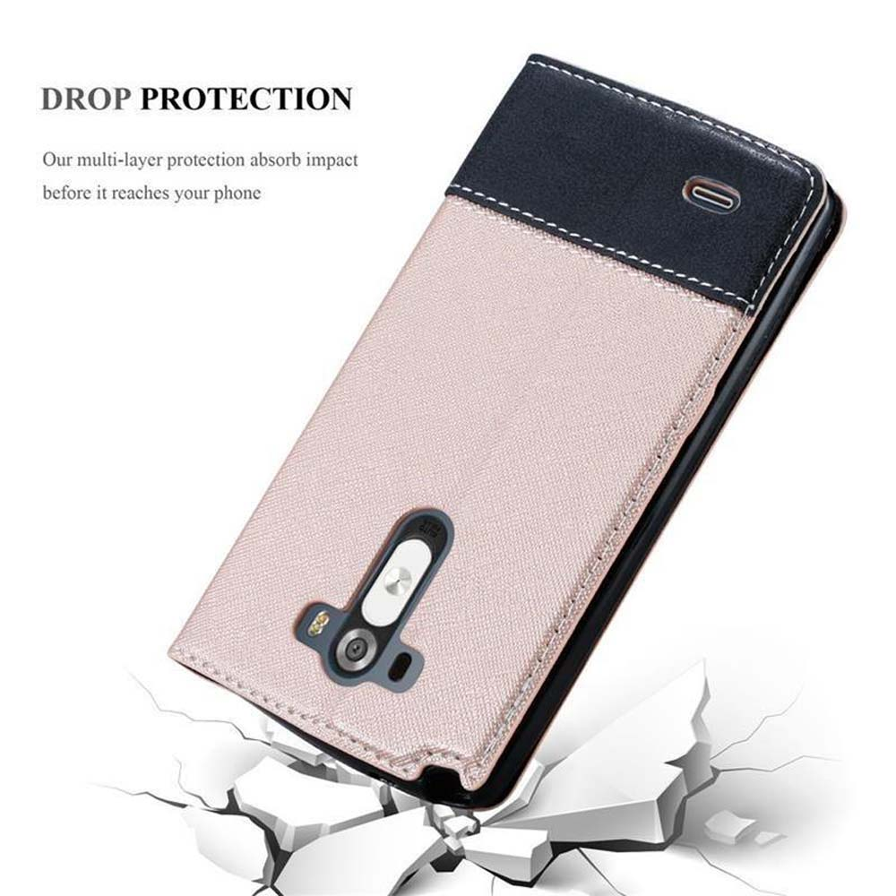 Funda de teléfono con protección contra caídas y efecto de suelo agrietado.
