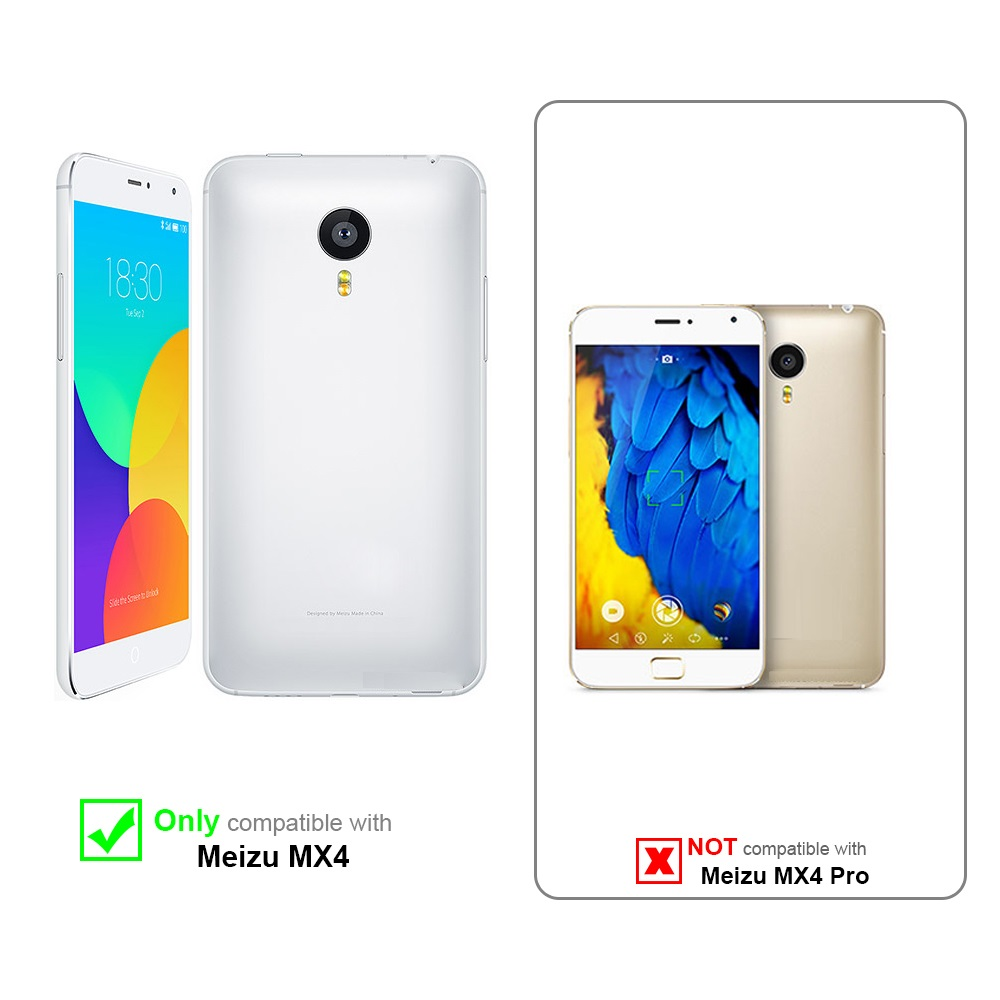 Dos teléfonos, uno blanco y otro con pantalla colorida. Texto indica compatibilidad con uno solo.