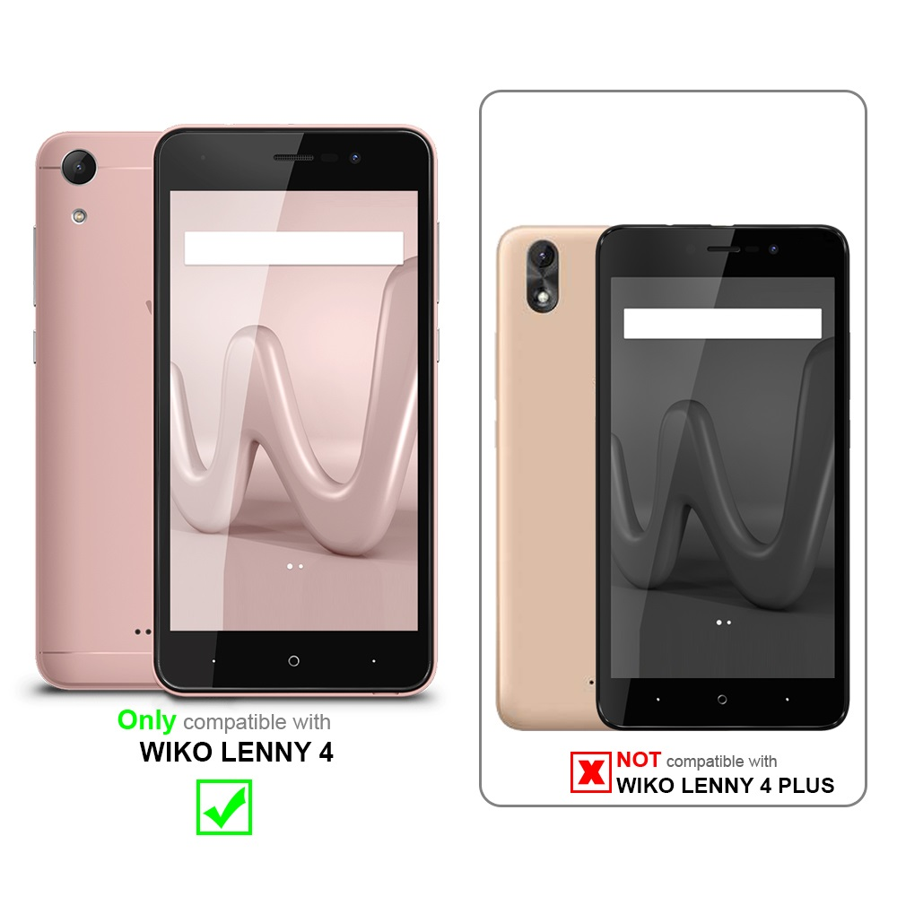 Due telefoni, uno rosa e uno oro, con testo che indica la compatibilità.