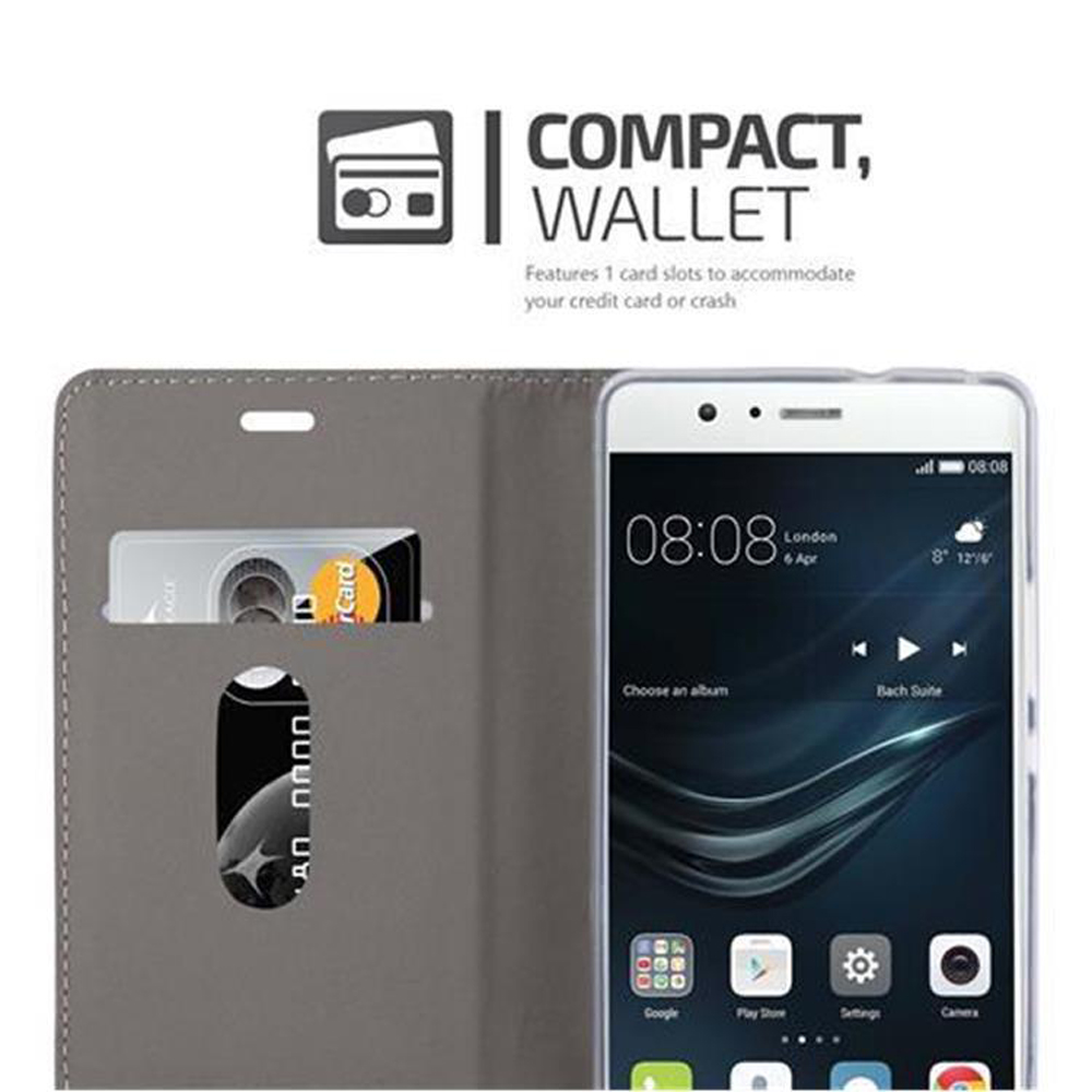 Funda de teléfono con ranura para tarjeta de crédito y un teléfono dentro. Muestra detalles del teléfono y la tarjeta.