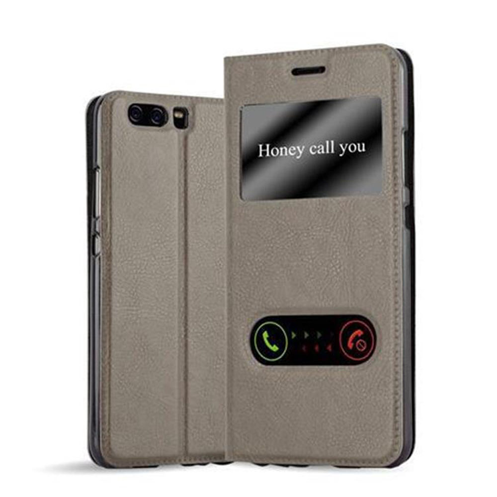 Una custodia per telefono con uno schermo che mostra "Honey call you" e un pulsante di chiamata.