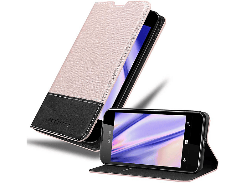 Étui Portefeuille Pour Nokia Lumia 820 - Housse En Similicuir Avec Stand Horizontal Et Fente Carte - Noir De Jais - 6