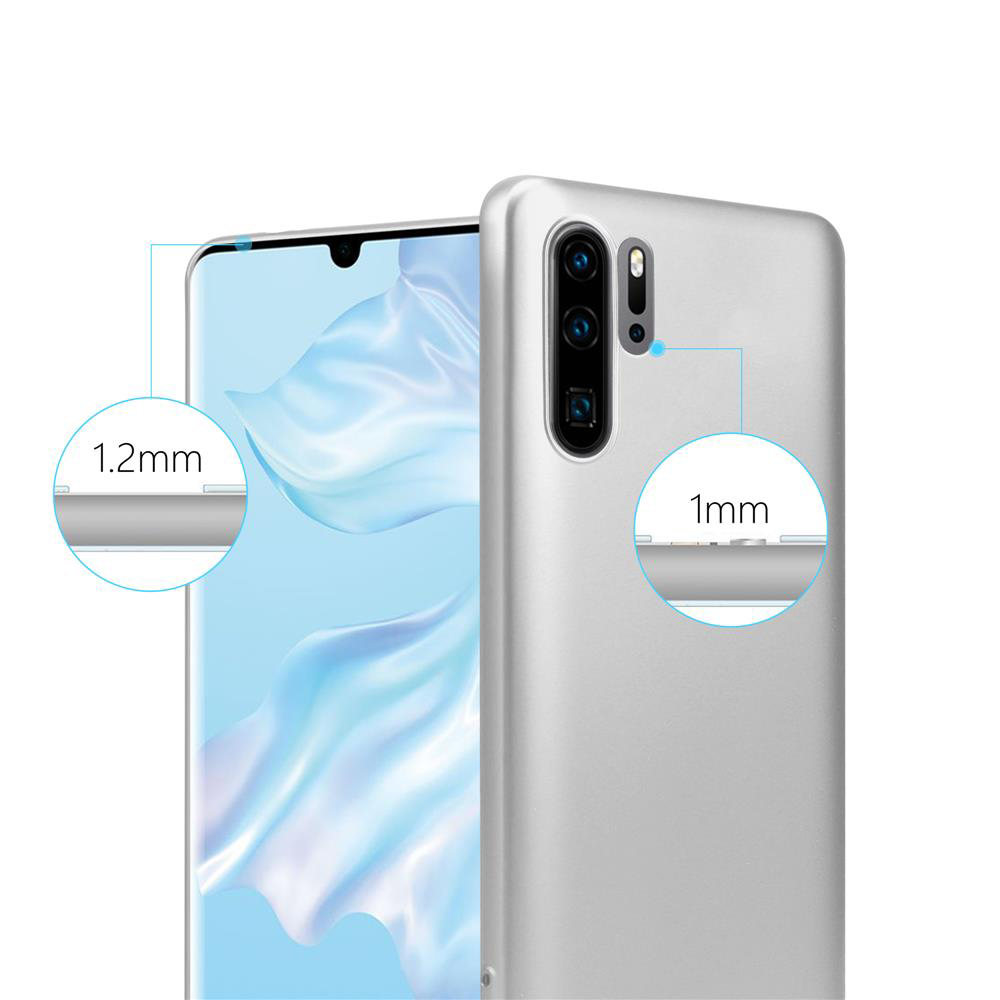 Telefono argento con custodia argento. Bordi rialzati di 1,2 mm e 1 mm su schermo e fotocamera.