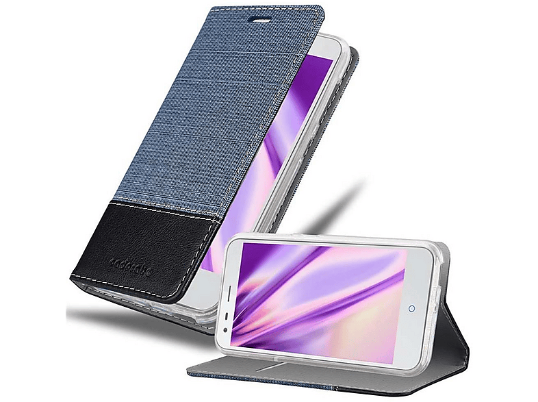 Cadorabo Custodia A Libro Per ZTE Blade V30 Vita – Nero Notte, Con Chiusura Magnetica E Porta Carte