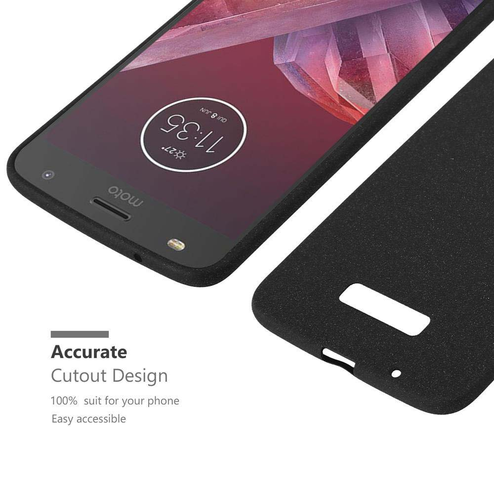Smartphone mostrando la hora y la funda. El texto dice Accurate Cutout Design. Fondo blanco.