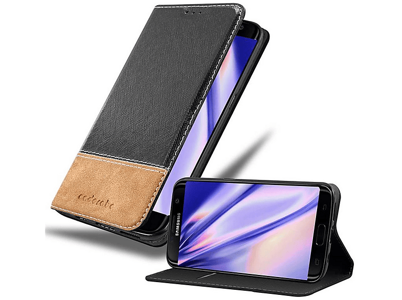 kwmobile Custodia Pieghevole Compatibile con Pocketbook InkPad 4 / Color 3 / Color 2 Cover - Cover Magnetica Pelle PU eReader con Stand - blu scuro