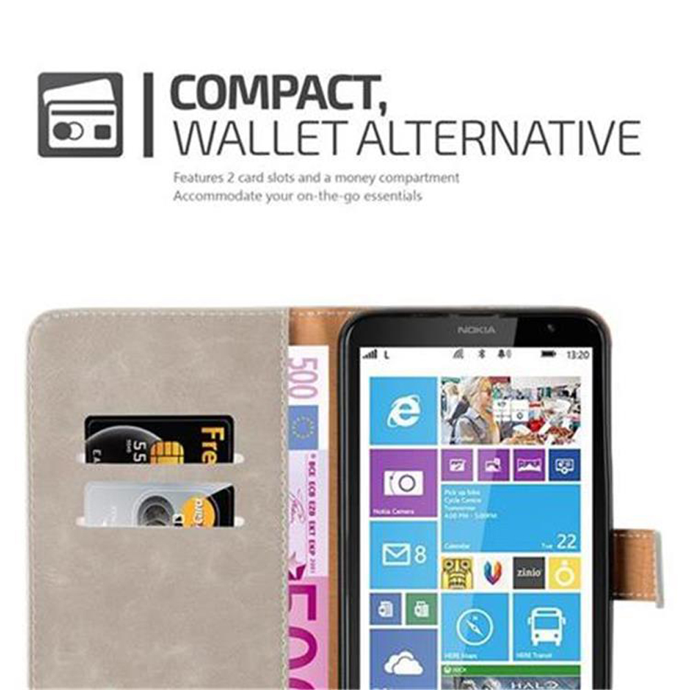 Un telefono in una custodia con fessure per carte di credito. Lo schermo del telefono è visibile.