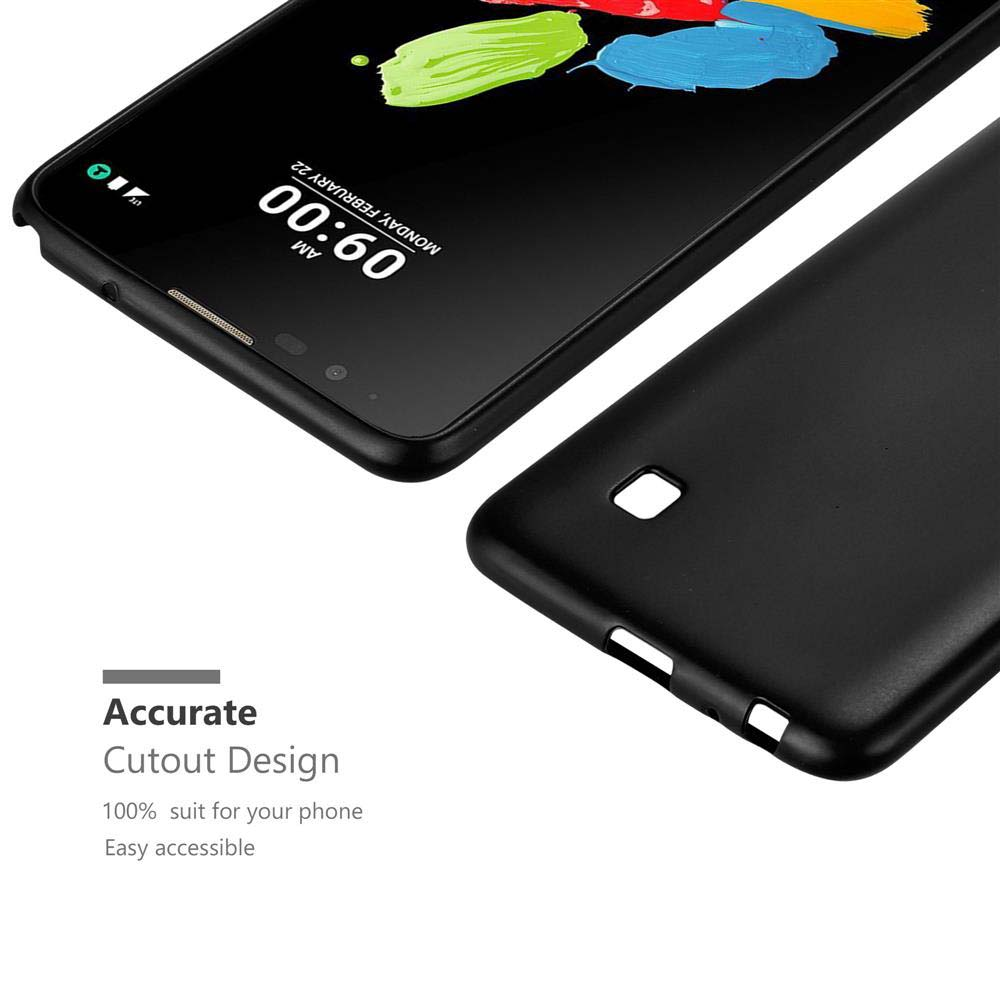 Ein schwarzes Telefon, auf dessen Bildschirm die Uhrzeit zu sehen ist. Text sagt genaue Ausschnittgestaltung. Weißer Hintergrund.