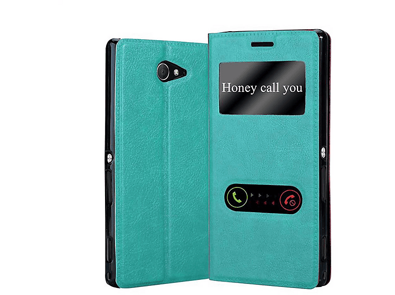 Cadorabo Custodia per Sony Xperia M2 / M2 Aqua in LILA