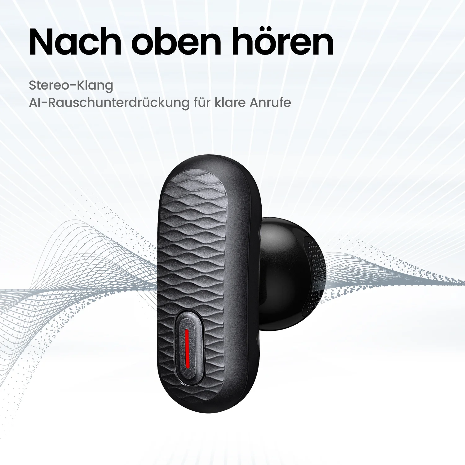 AMAZFIT UP A2427 BLACK, In-ear True Wireless Kopfhörer Bluetooth Schwarz