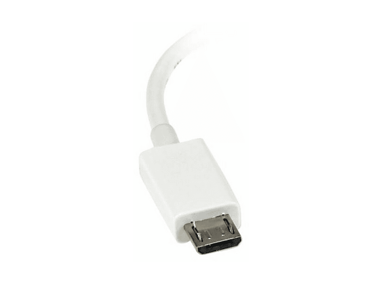Adattatore Micro USB OTG Femmina - Cavo Da Viaggio 12 Cm - Trasforma Smartphone In Host USB - 3