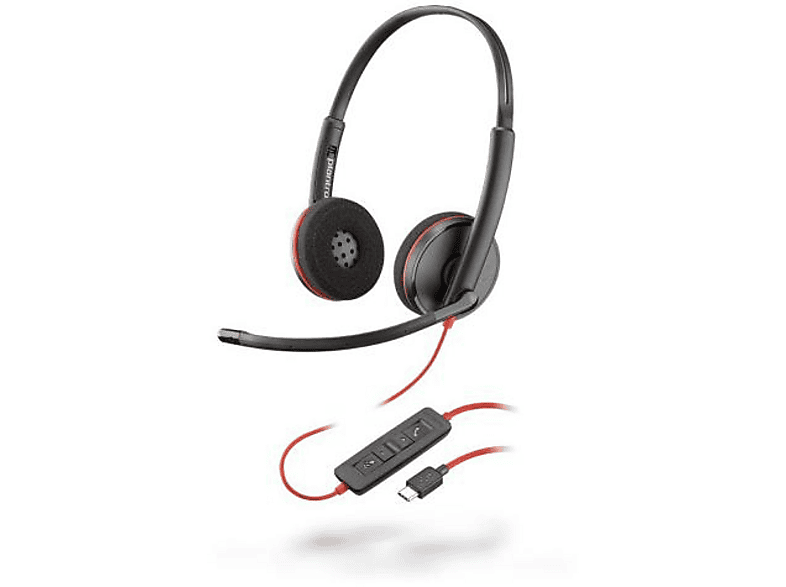 POLY 209749-22, Over-ear Kopfhörer Zweifarbig | MediaMarkt